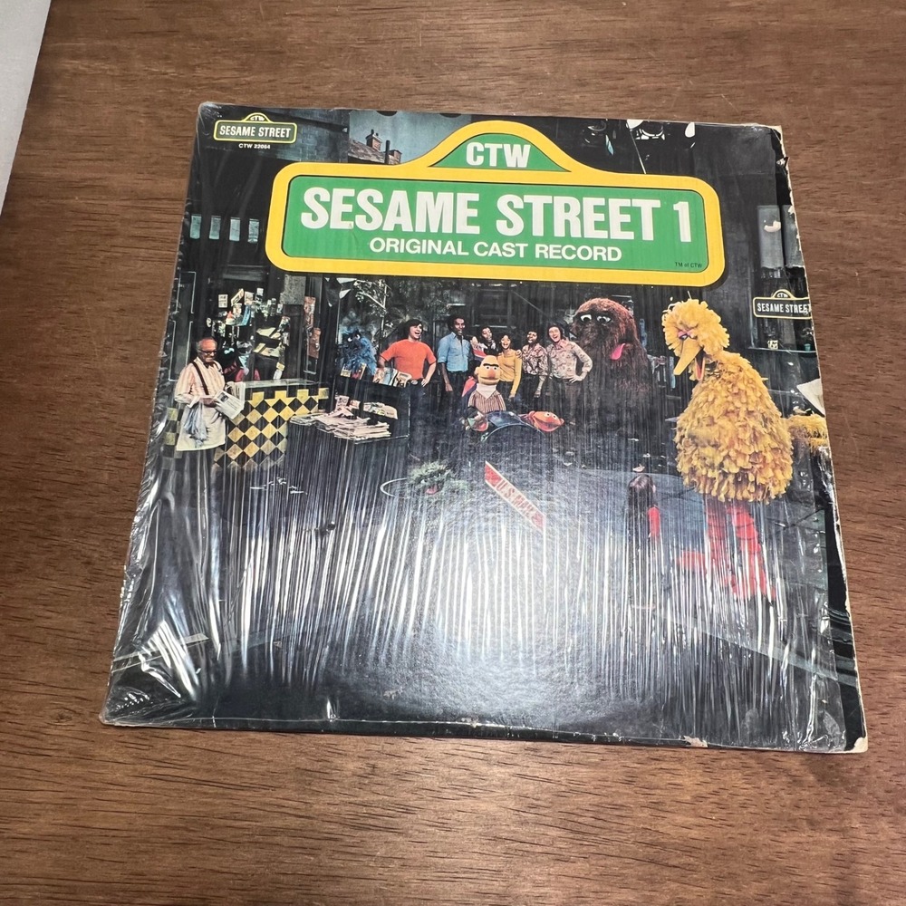 Sesame Street Vinyl Record Lot 3 LP Ernie & Bert Fever Original Cast Kidcore - Picture 5 of 16